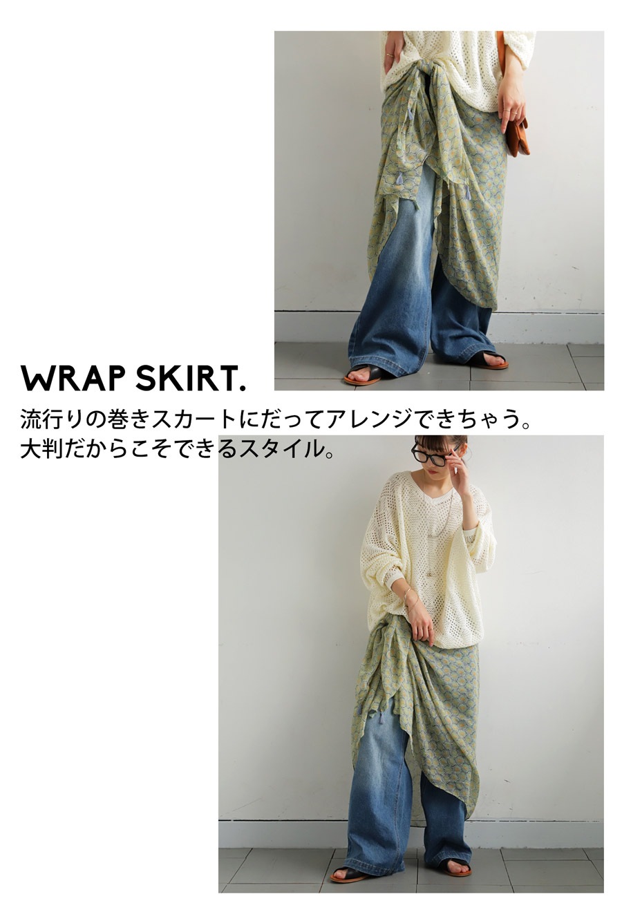 ヨーロピアン柄シアーストール ストール レディース スカーフ・(80