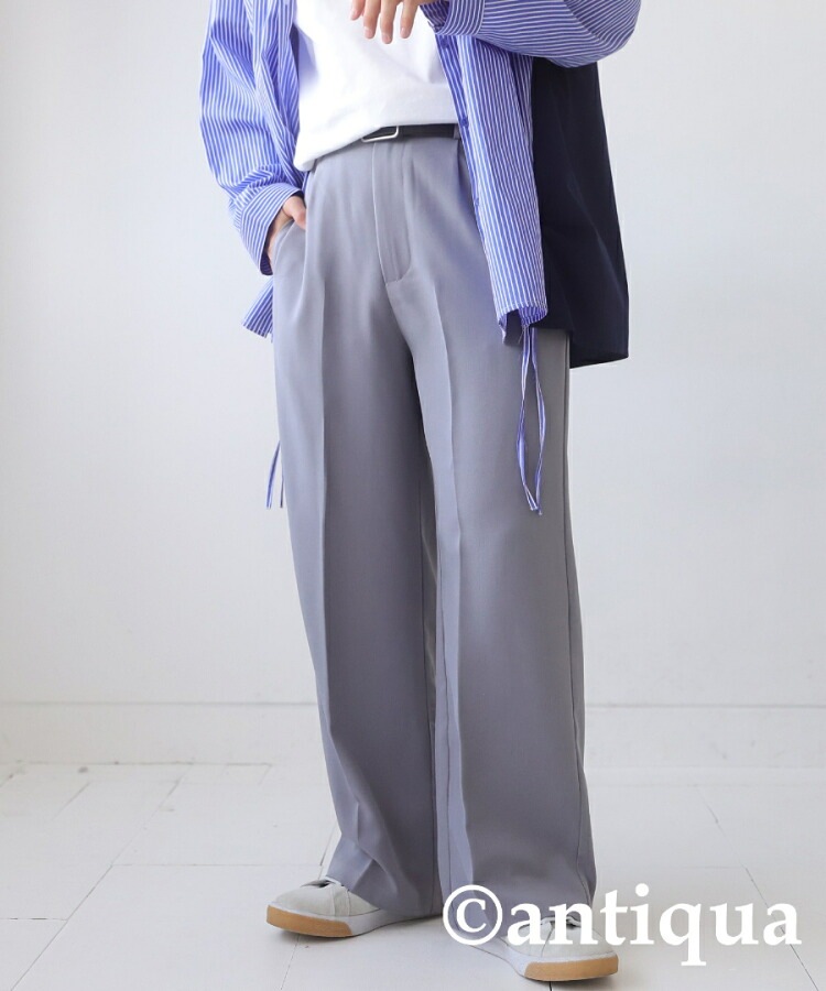 センタープレスパンツ パンツ メンズ ボトムス ロング・(500