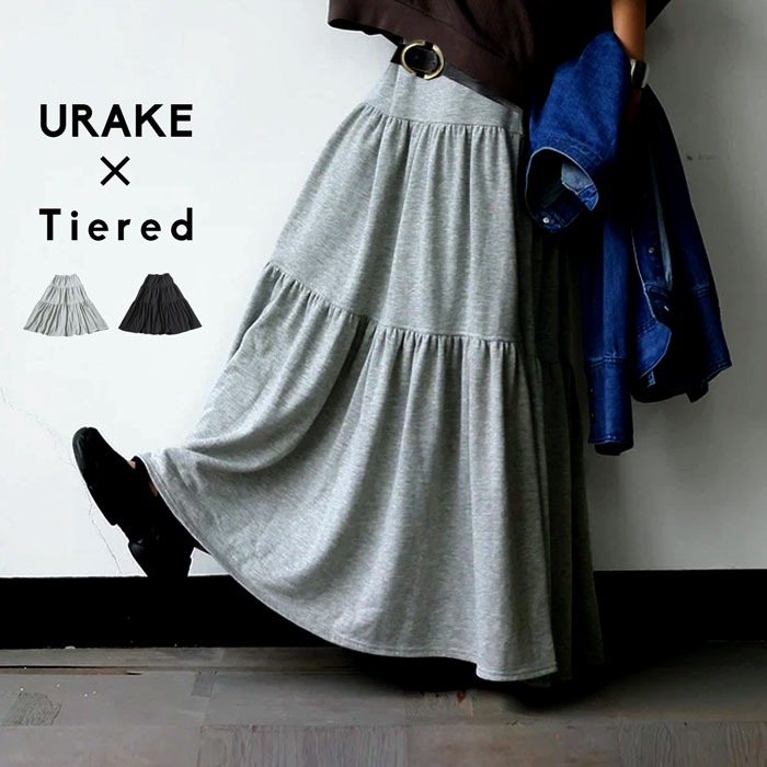 ティアードスカート スカート レディース ボトムス 送料無料・メール便