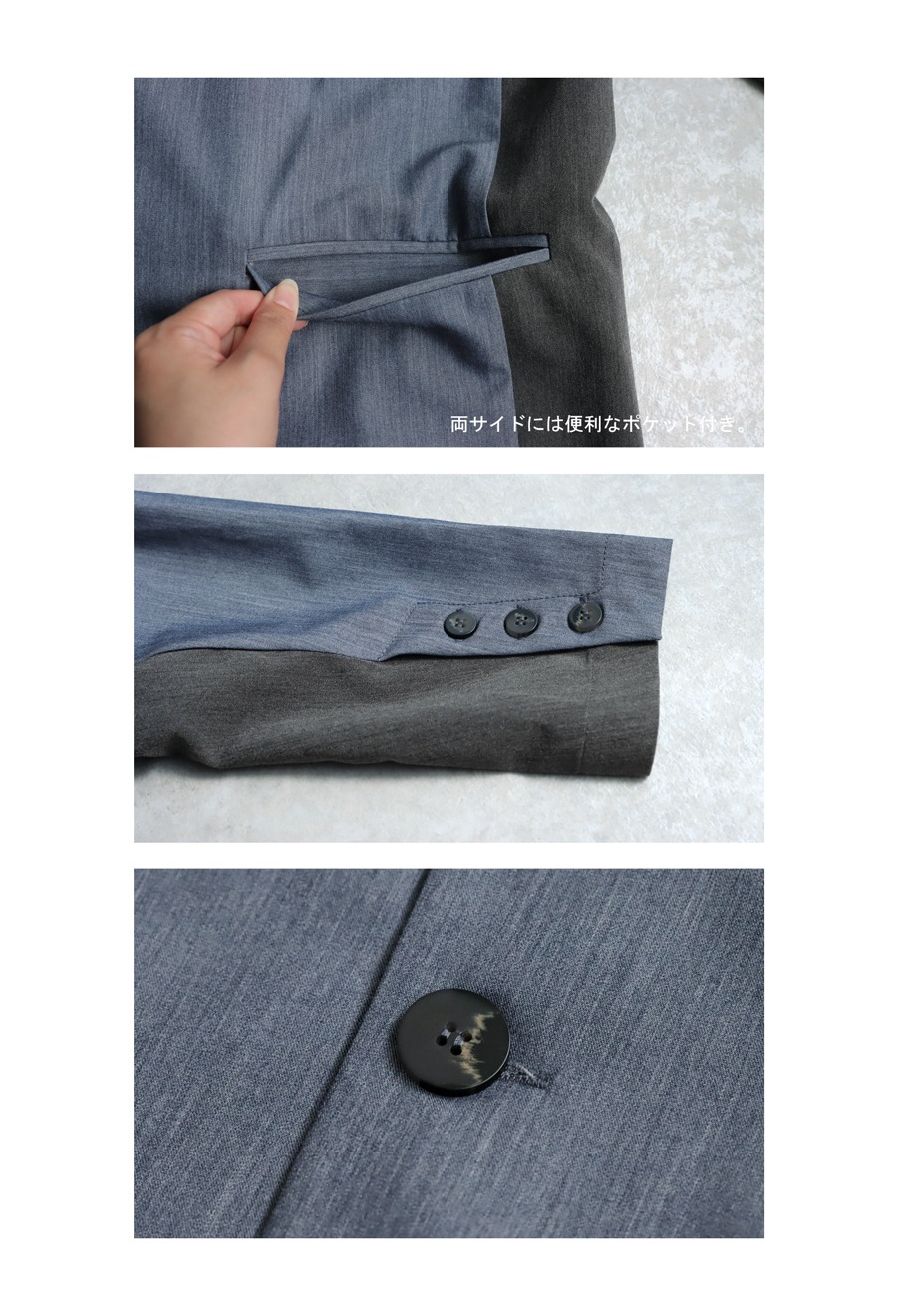 配色ジャケット ジャケット メンズ アウター 送料無料・(500