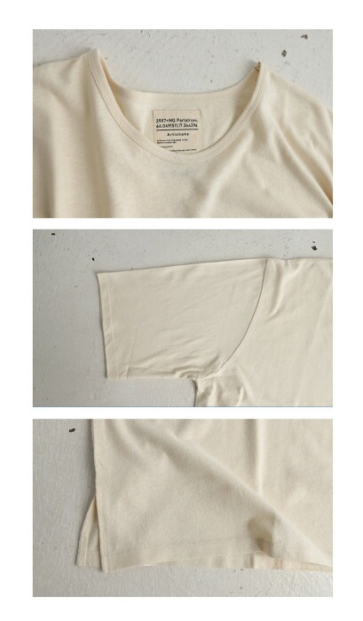 綿麻 スラブTシャツ Tシャツ メンズ トップス 無地 綿・(100)メール便