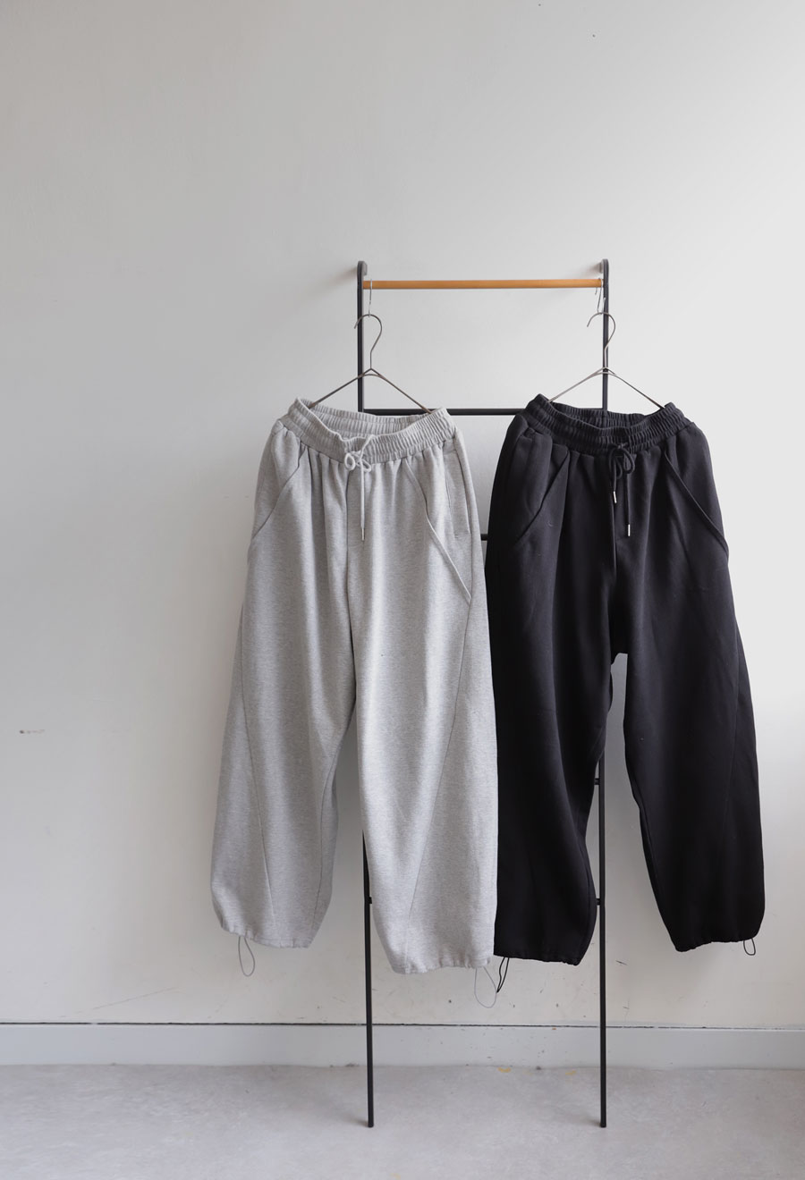 ポンチパンツ メンズ ボトムス ドロスト スウェット 送料無料・メール