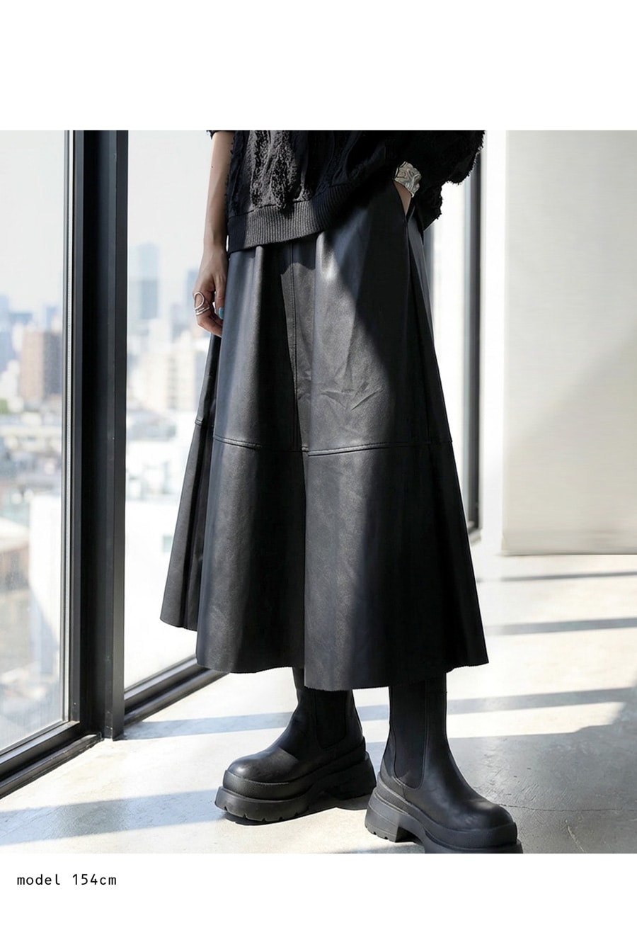 フェイクレザー スカート レディース ボトムス 送料無料・再入荷