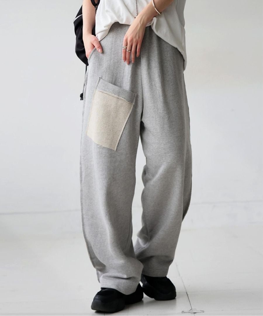 スウェットパンツ バレルレッグ パンツ レディース ボトムス