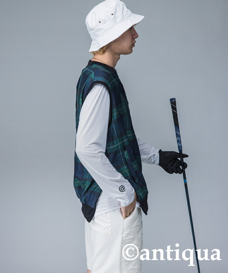 ANTIQUA GOLF×STCH アンダーシャツ メンズ 送料無料・(50)メール