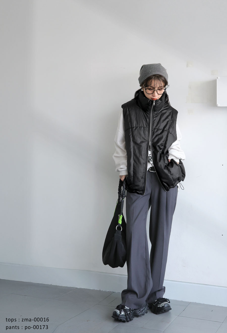 中綿ベスト レディース アウター ベスト スタンドネック 送料無料