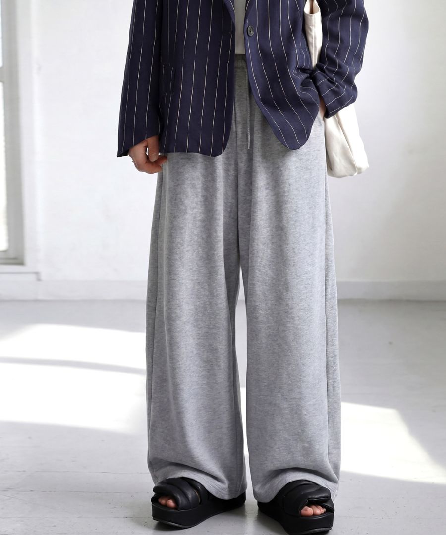 毎日の相棒パンツ。スウェットパンツ レディース ロング 裏毛 ゆったり