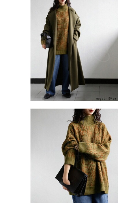 ジャガード編みニット ニット レディース トップス 送料無料・メール便