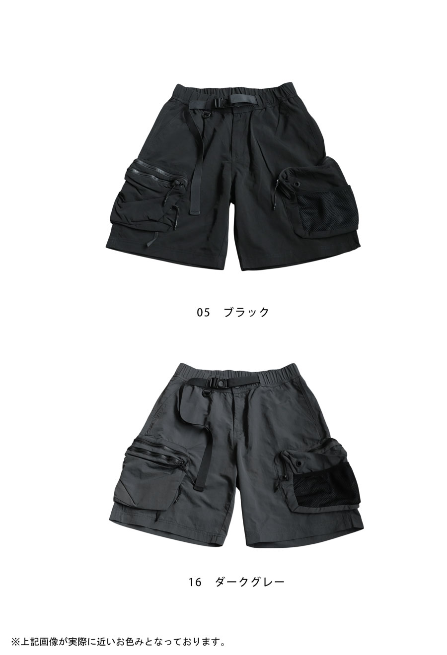 【boohoo】ゴシック M クロス ショート パンツ カーゴショートパンツ レディース マルチポケット付き 送料無料