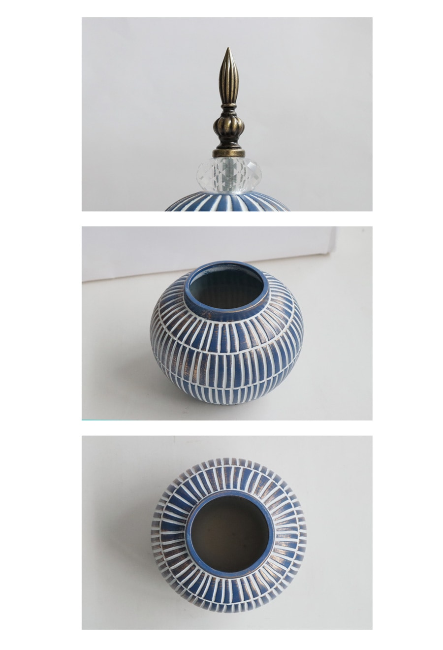 ポイント10％！2月25日20時～3月26日10時壺型 キャニスター 陶器