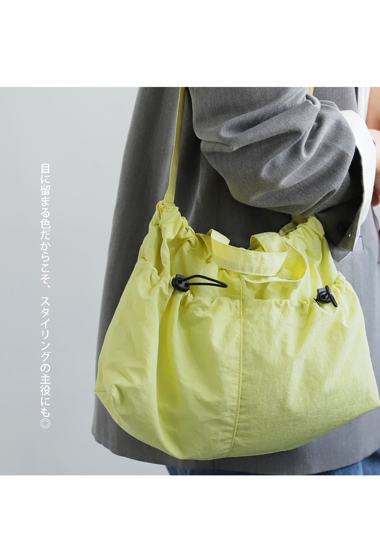 ナイロン2wayショルダーバッグ バッグ レディース・再販。(500)メール