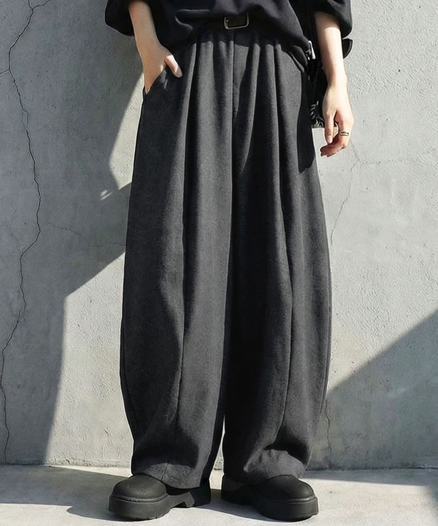 コクーンパンツ レディース ボトムス ワイドパンツ 送料無料・メール便