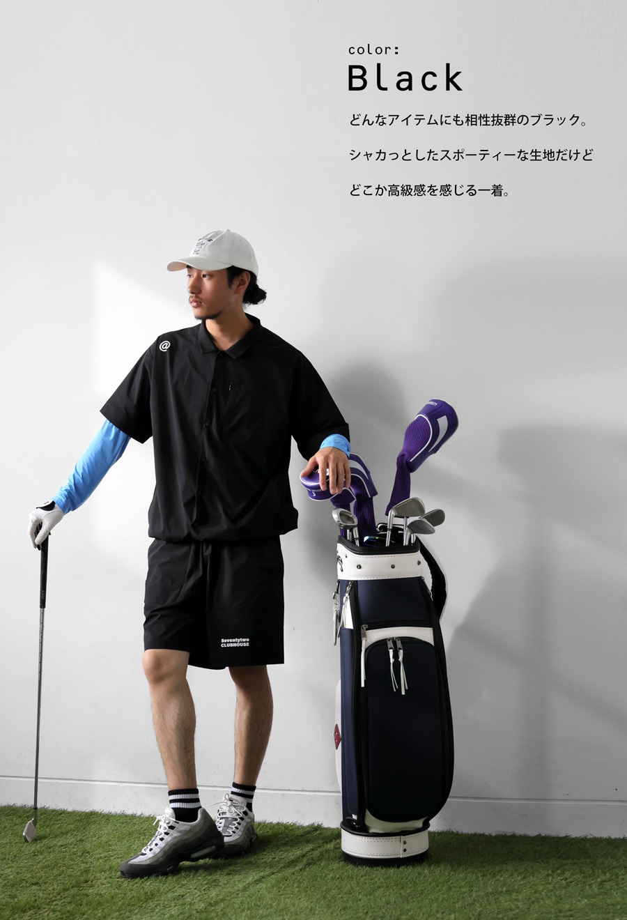 ANTIQUEA GOLF CLUB ショートスリーブウェア　新品未使用 ANTIQUA GOLF×STCH ハーフパンツ レディース 送料無料・再再販