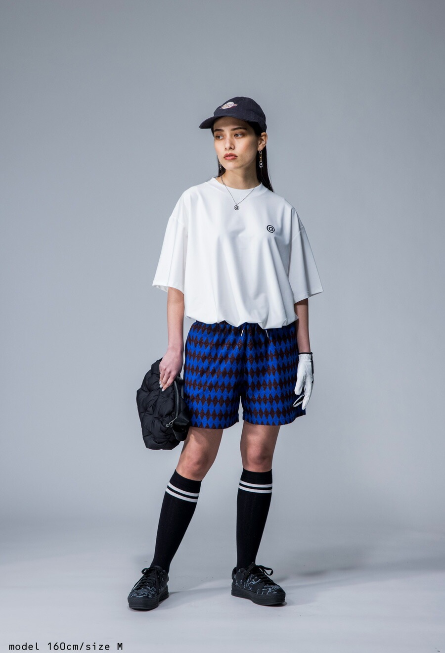 25WAAC ゴルフ レディースTシャツ半袖 トップス 夏人気新品 antiqua ANTIQUA GOLF×STCH バックデザインTシャツ レディース