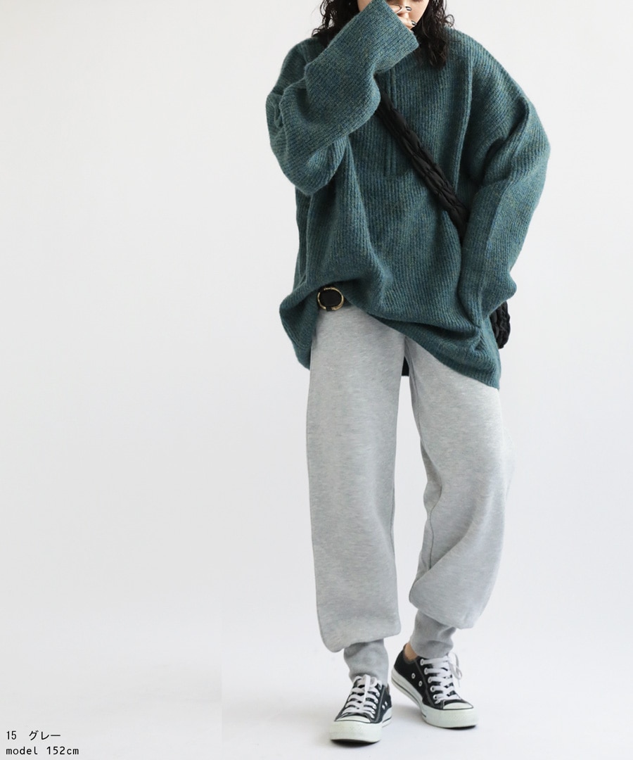 裏起毛パンツ パンツ レディース ボトムス ロング 無地・メール便不可