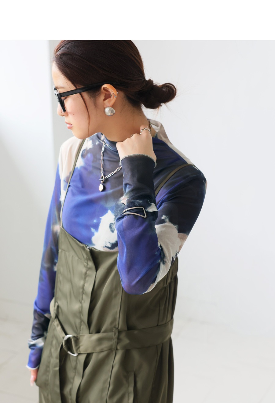 あゆたかこさま専用 MARTE LUCKY BAG 透け感長袖トップス MARTE LUCKY BAG 2025 Sheer top flower - メルカリ