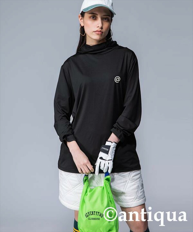 ANTIQUA GOLF×STCH マスク付き インナーシャツ レディース 送料