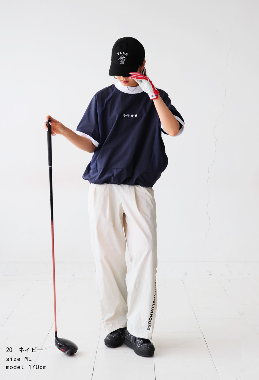 ANTIQUA GOLF×STCH トップス レディース 送料無料・6月28日0時
