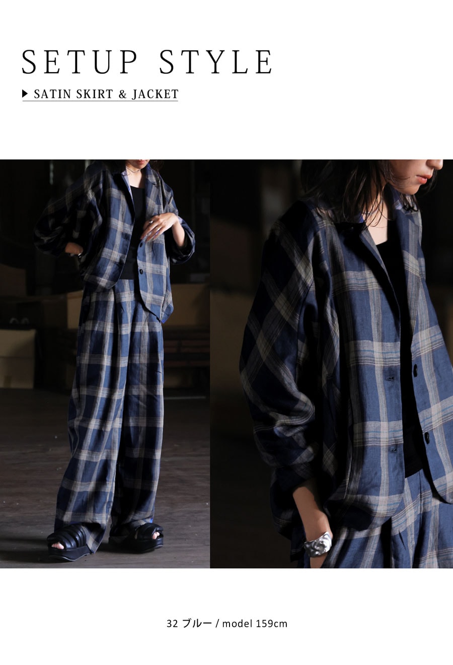 PLEATED FRONT BLOUSE -DENIM ONE WASH- | orSlow(オアスロウ