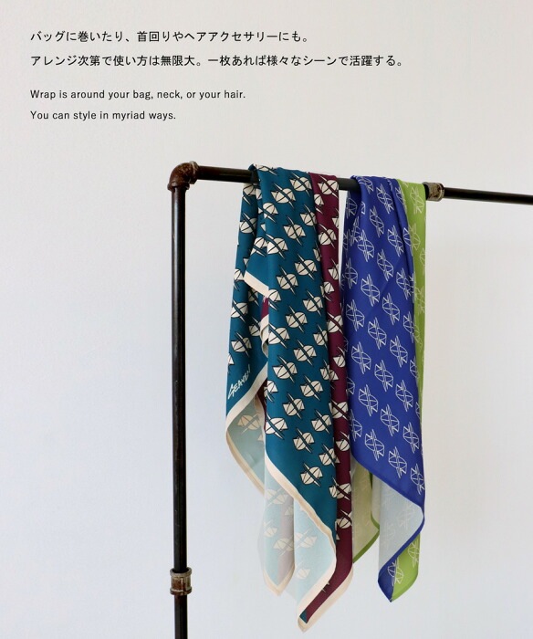 SEAVEN」DC BANDANA バンダナ レディース メンズ 大判サイズ