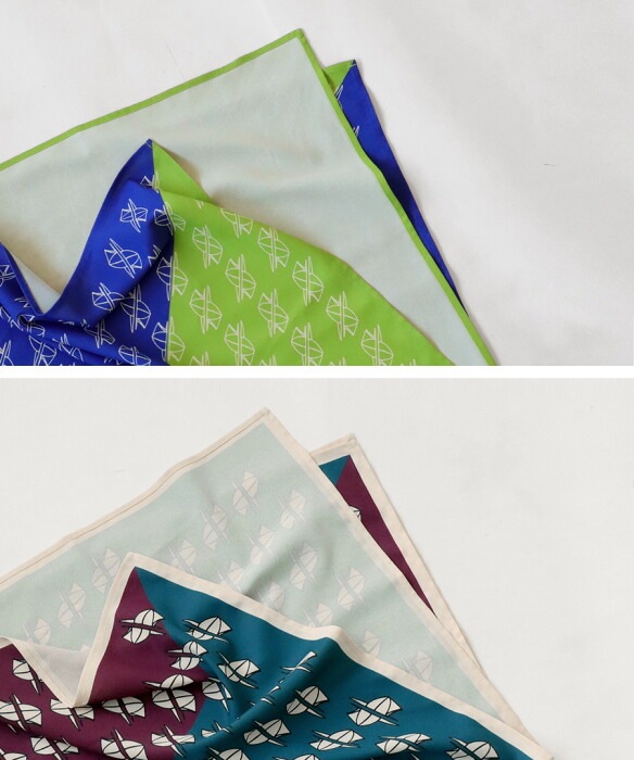 さラバンダ SEAVEN」DC BANDANA バンダナ レディース メンズ 大判サイズ