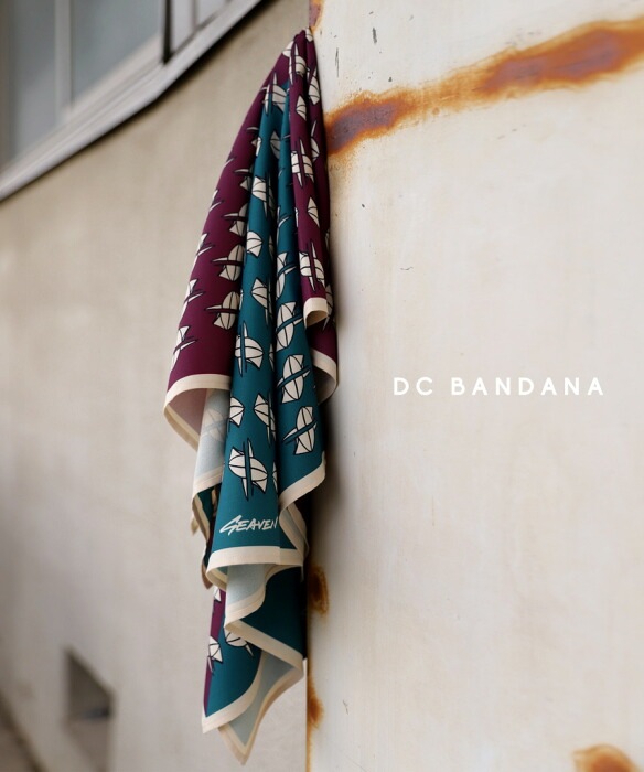 SEAVEN」DC BANDANA バンダナ レディース メンズ 大判サイズ・(10