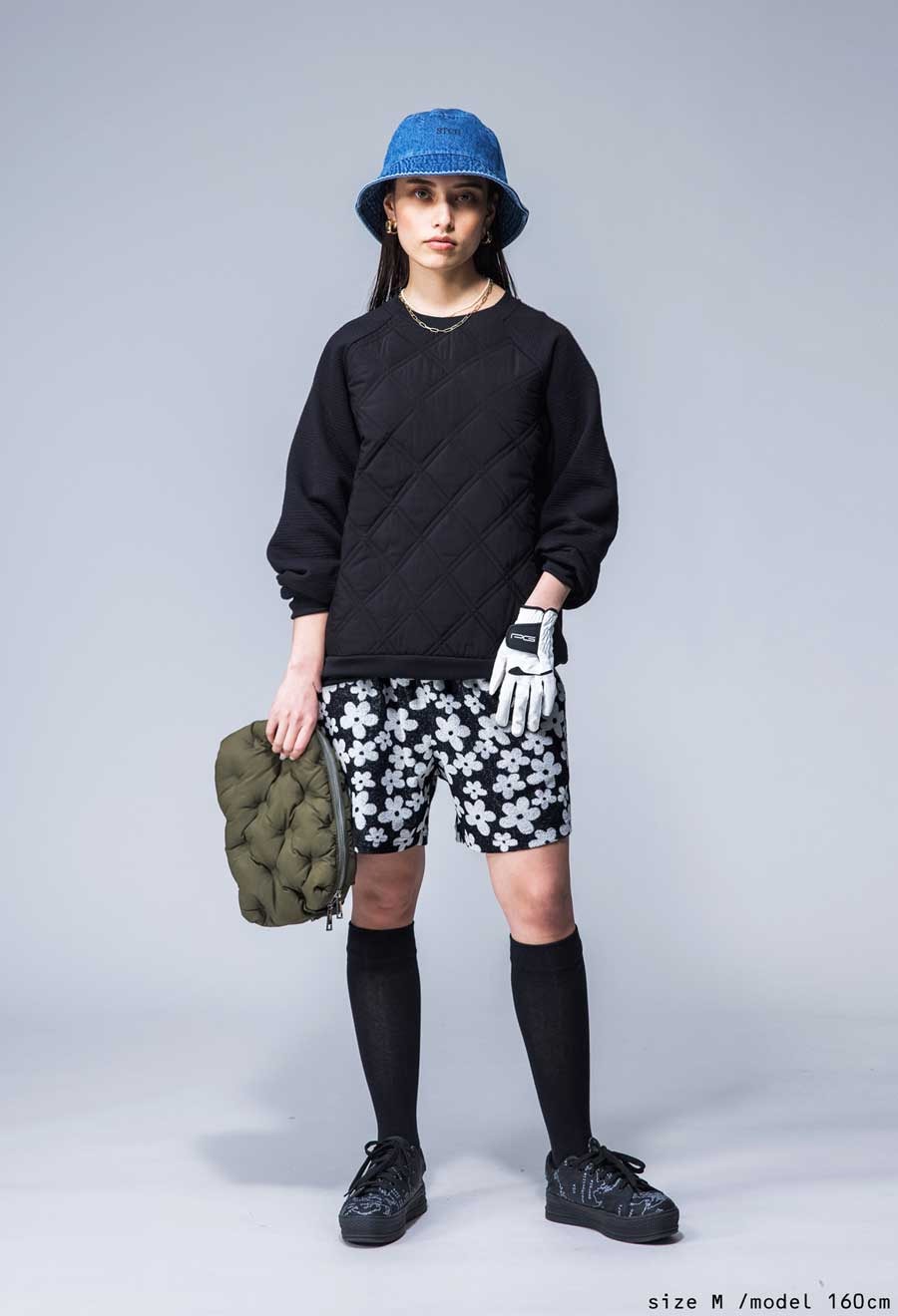 ANTIQUA GOLF×STCH 花柄 ハーフパンツ レディース 送料無料 ・新色登場