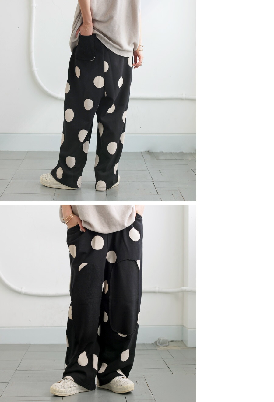 異素材スウェットパンツ パンツ レディース 送料無料・再入荷