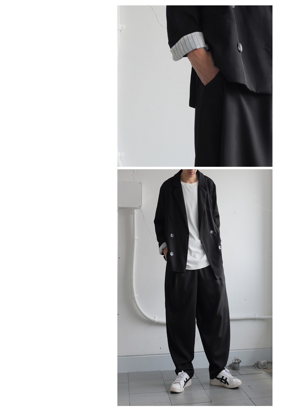 タックデザインパンツ メンズ ボトムス ロング 送料無料・(500)メール