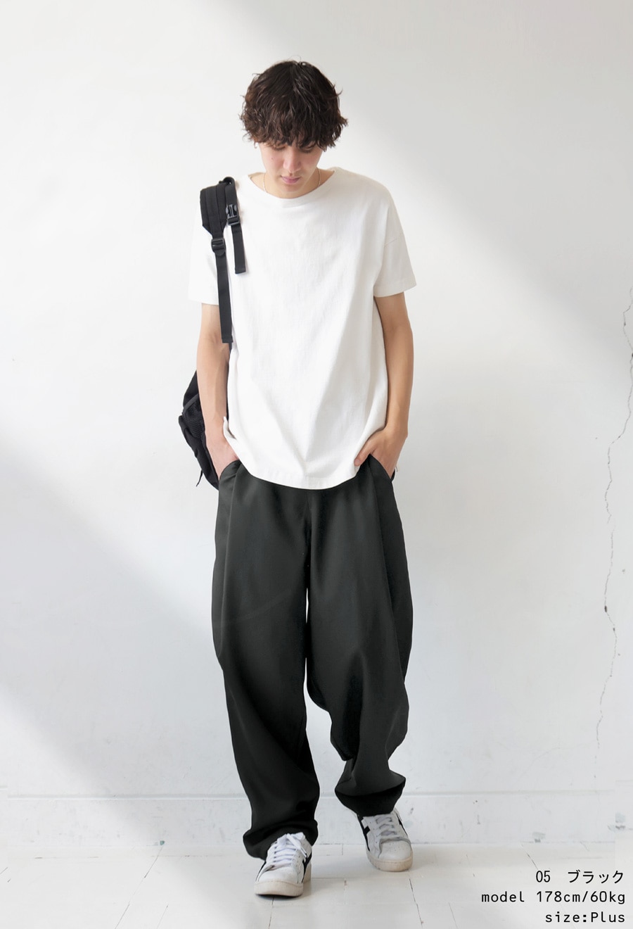 タックデザインパンツ メンズ ボトムス ロング 送料無料・(500)メール