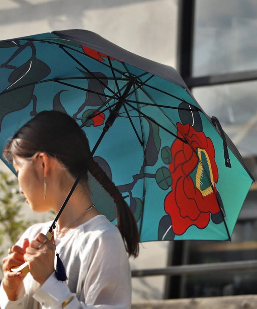 新品　アンテプリマ　日傘　長傘　晴雨兼用 mybamb50long.jpg