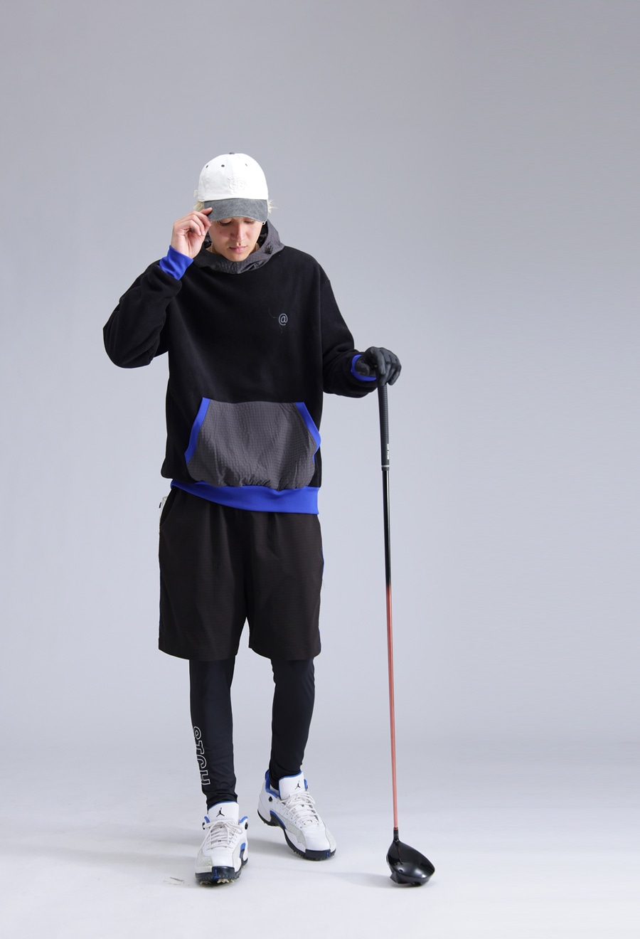 ANTIQUA GOLF×STCH ロゴレギンス 送料無料・(80)メール便可
