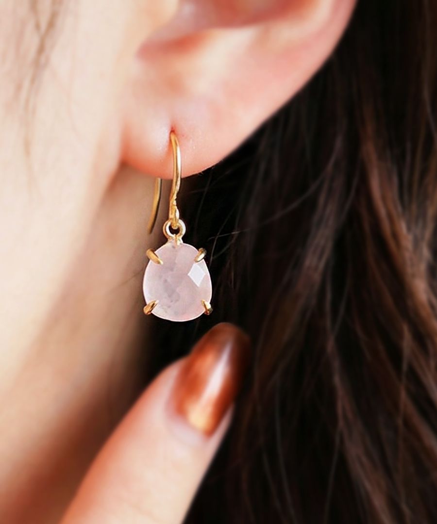 アクセ送料無料 天然石 ドロップピアス レディース ニッケルフリー