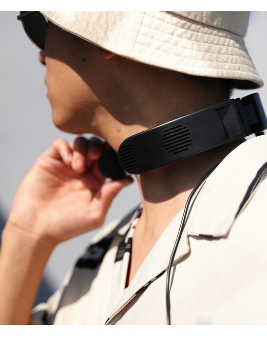 ネッククーラー 首掛け 充電式 ポータブル 扇風機 送料無料 ・再再販