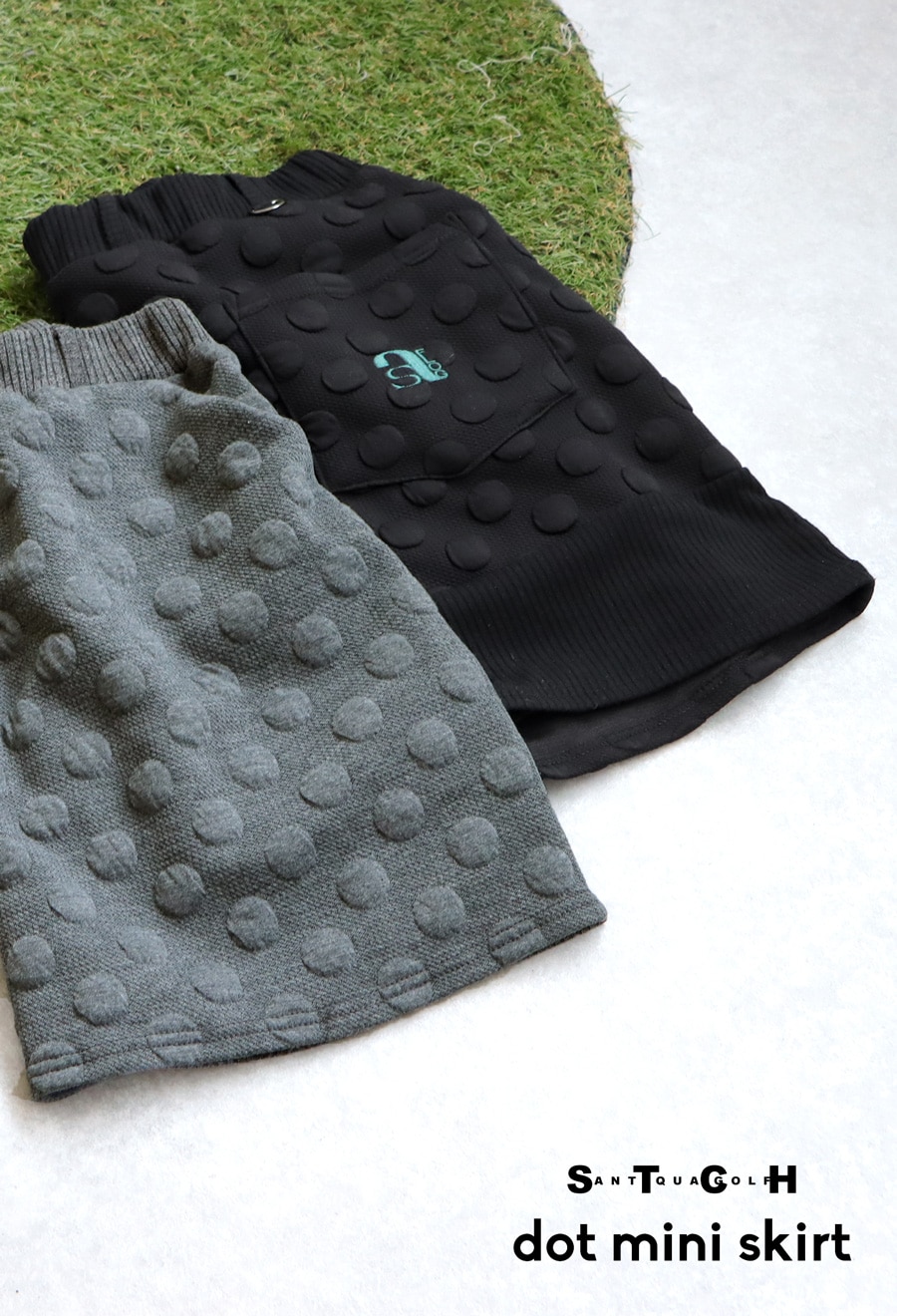 ANTIQUA GOLF×STCH スカート レディース 送料無料・再入荷 メール便