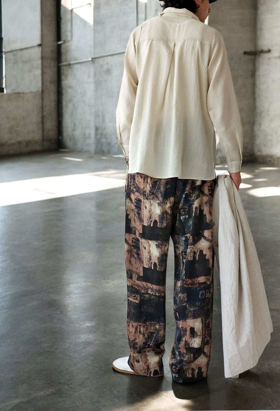 ヴィンテージ柄パンツ パンツ メンズ ボトムス 送料無料・(500)メール