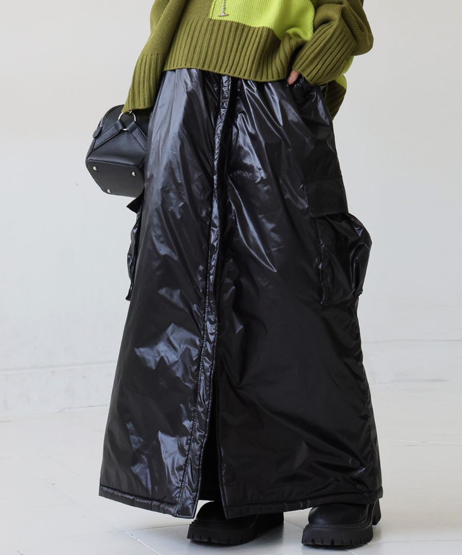 タナカ様 あったか2点10％OFF！7日20時～14日10時 中綿入り カーゴスカート