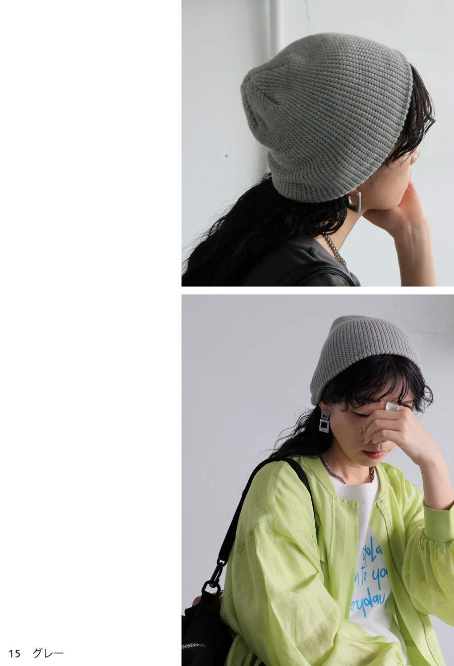 サマーニット帽 帽子 レディース ハット ニット ビーニー・(80