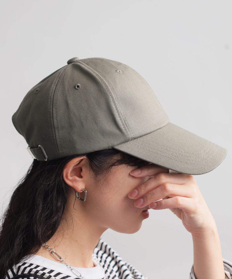 キャップ レディース 帽子 シンプル つば長 深め・再販。メール便不可