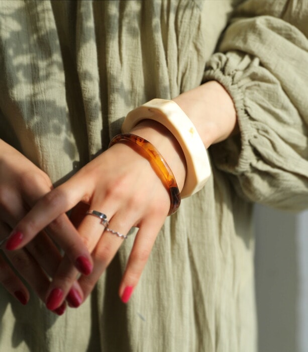 本鼈甲　ブレスレット 本鼈甲 ブレスレット・ピアスセット  | 創業明治七年べっ甲の