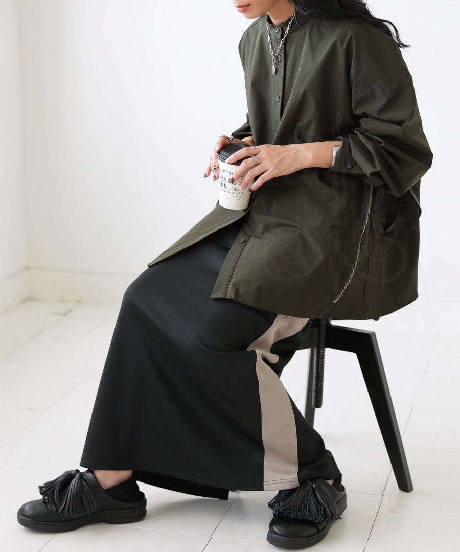 ジャージスカート スカート レディース ボトムス ロング・再再販。(100