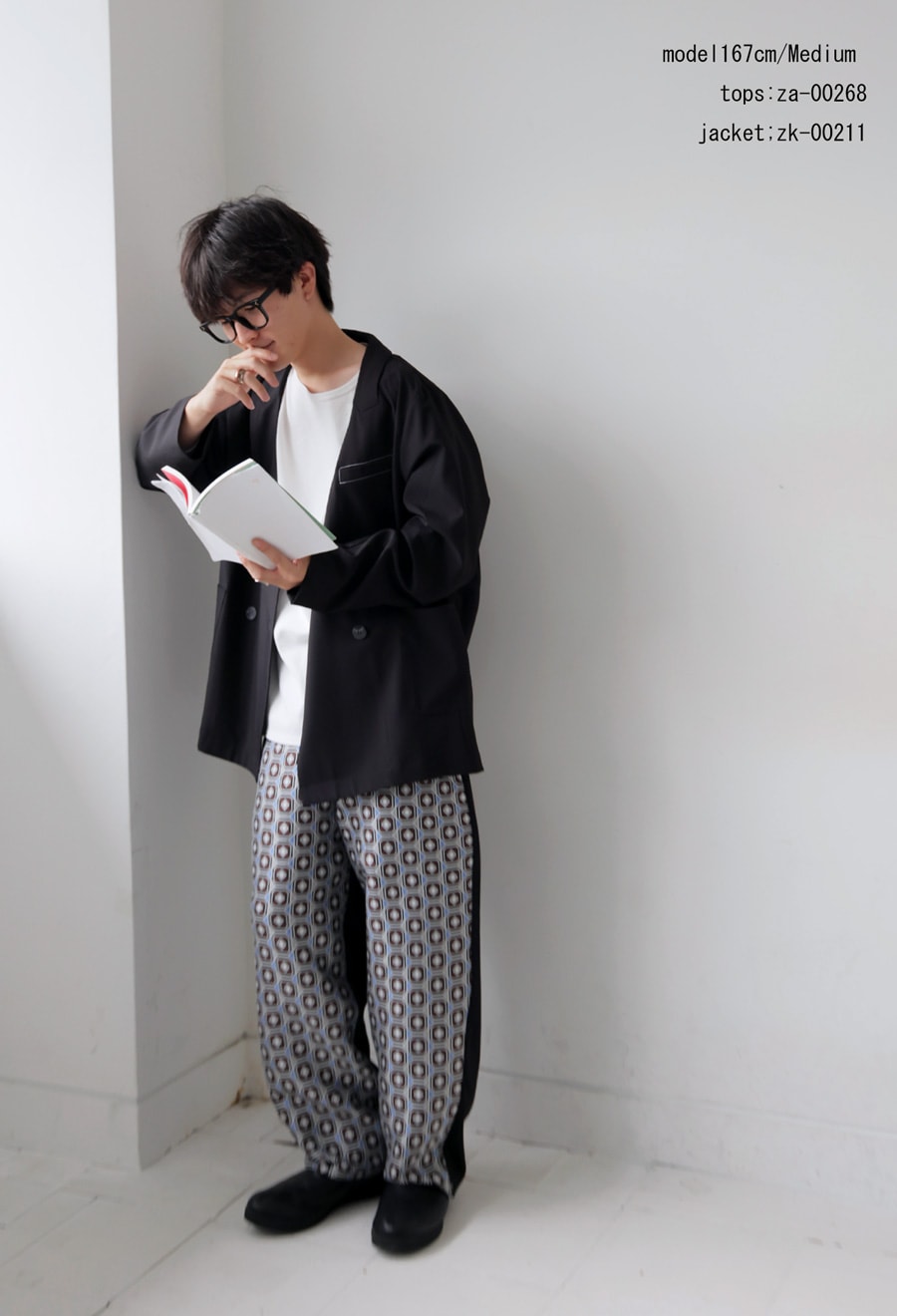 幾何学柄 切替イージーパンツ メンズ ボトムス 送料無料・メール便不可 秋新作 幾何学柄 切替イージーパンツ メンズ ボトムス 送料無料・メール便不可