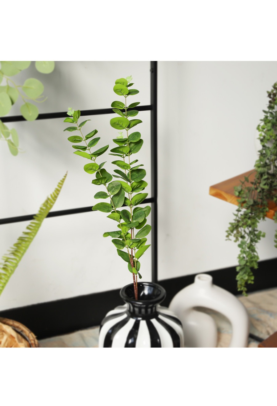 フェイクグリーン　ユーカリ 観葉植物 フェイクグリーン ユーカリ Lサイズ(180cm) 鉢付き 完成品
