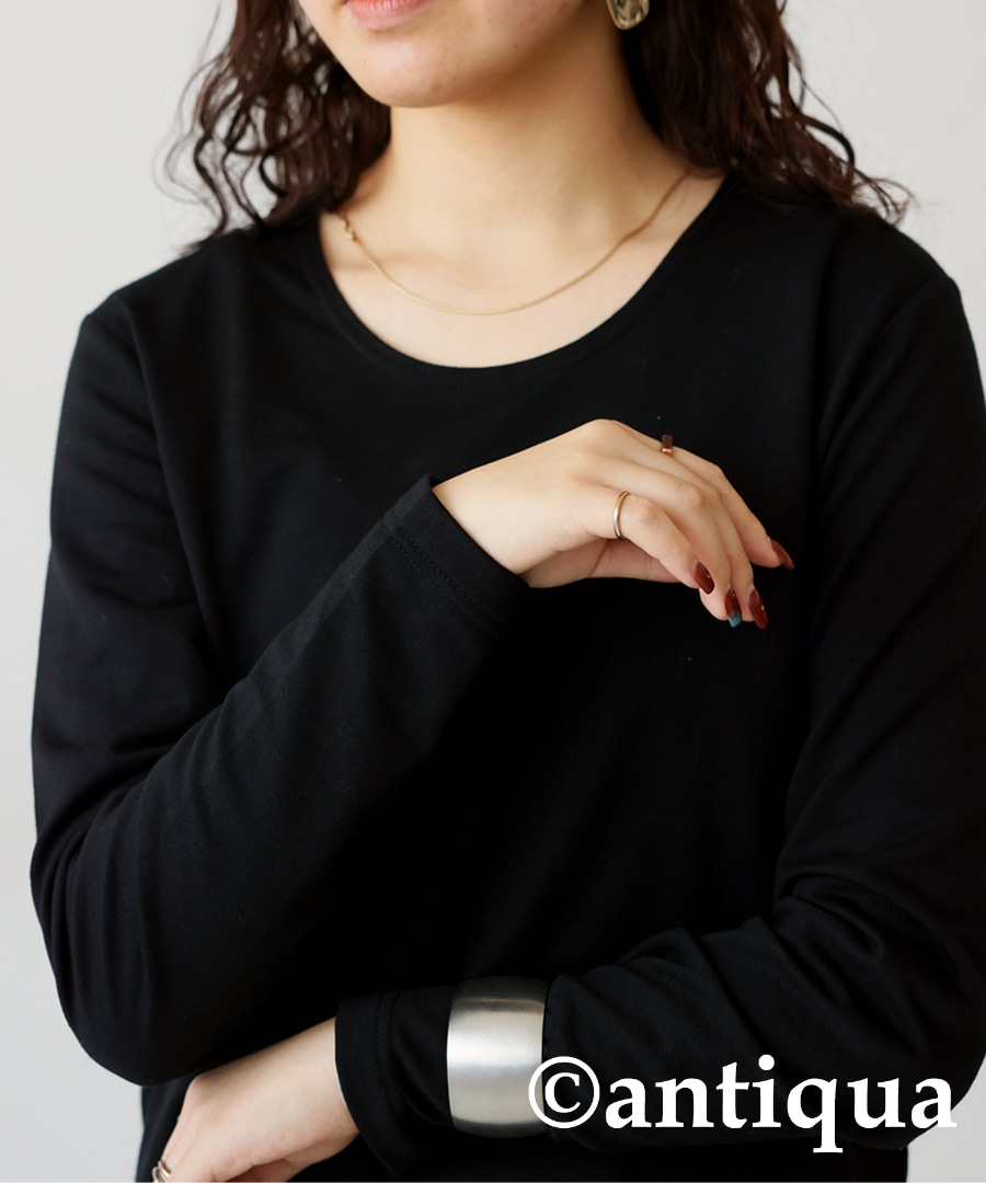 極暖ロンT +5.7℃ ロンT レディース トップス 長袖・再再販。(100