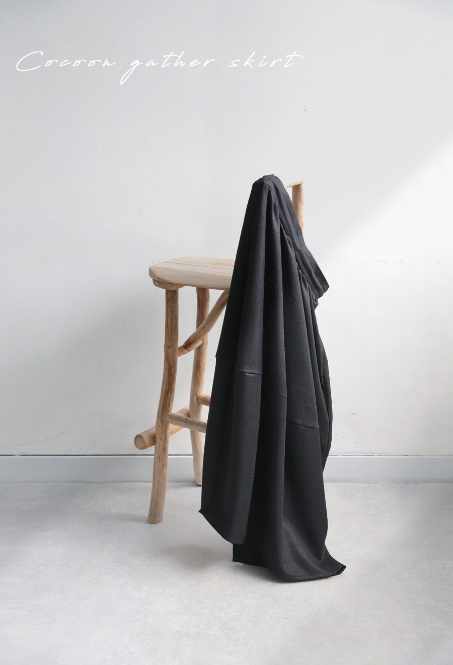 Venica Gather cocoon skirt ギャザーコクーンスカート ギャザーコクーンスカート レディース ボトムス ロング 送料無料