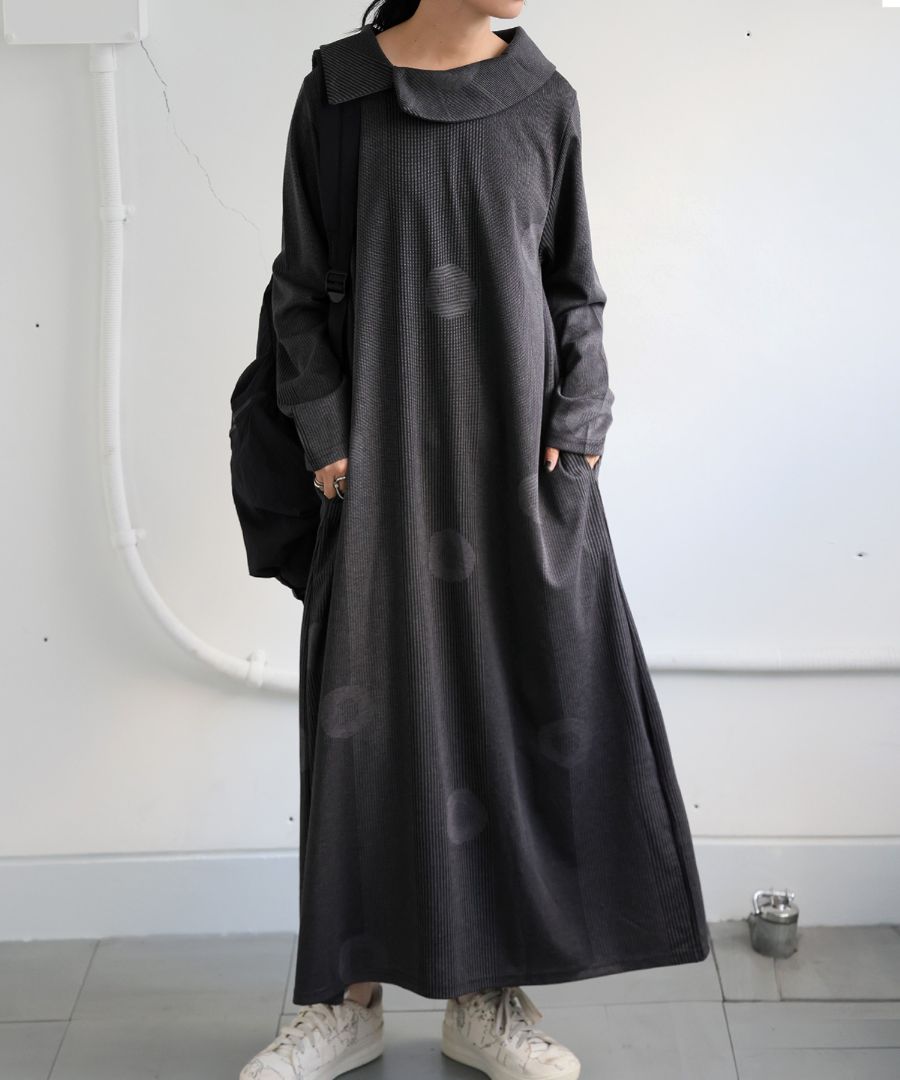 LIMI feu(リミフゥ) Design switching S/S dress デザイン 切替