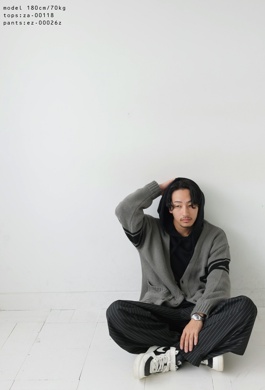 ニットカーディガン カーディガン メンズ トップス 送料無料・メール便