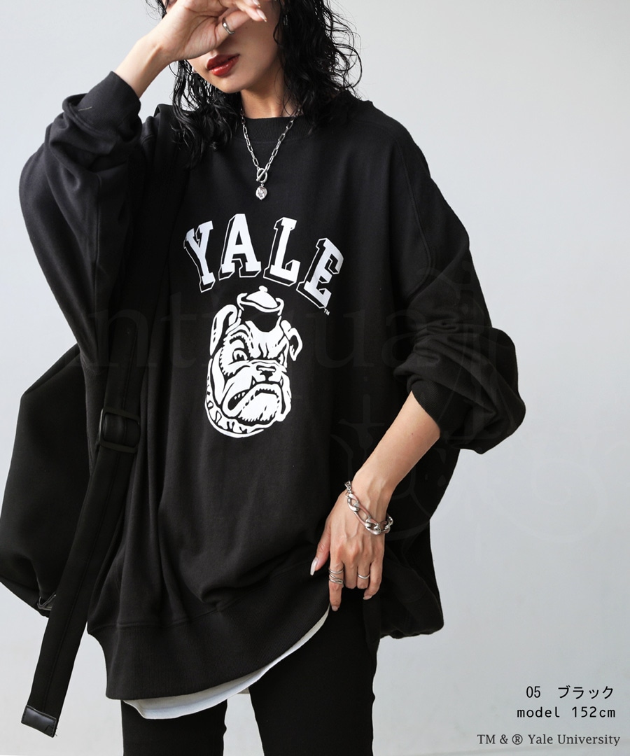 【国内買付】UNDERCOVER カレッジ スウェット プルオーバー 裏毛 別注 YALE カレッジロゴ 裏毛プルオーバー レディース 送料無料