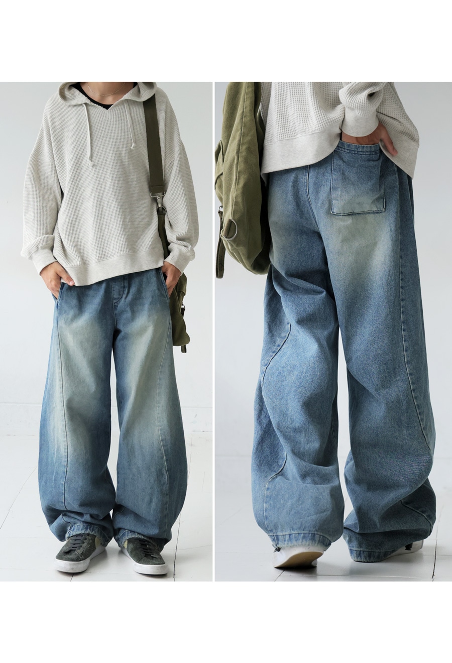 カーブデニムパンツ パンツ メンズ ボトムス 送料無料・新サイズ登場