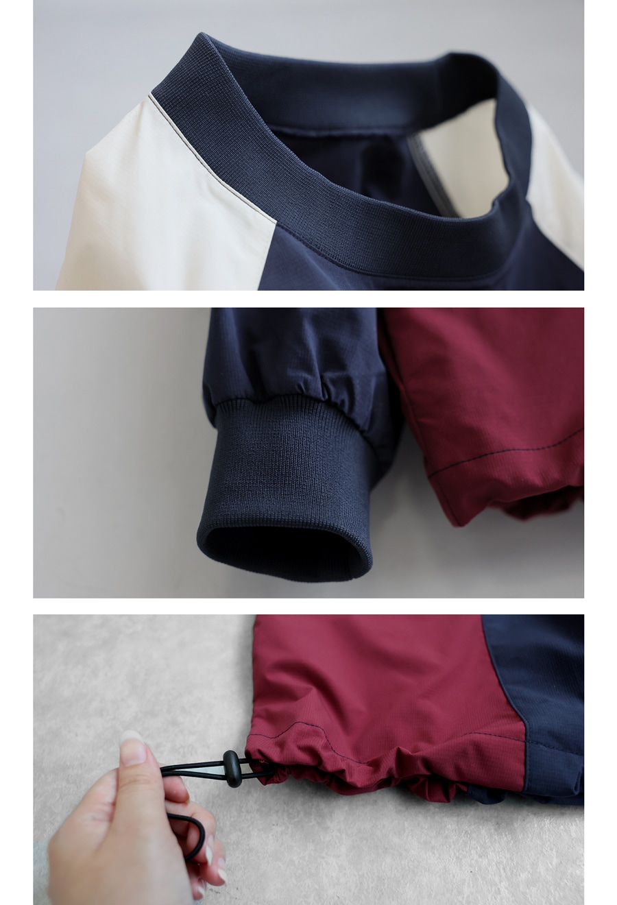 ANTIQUA GOLF×STCH 配色プルオーバー 送料無料・(100)メール便可